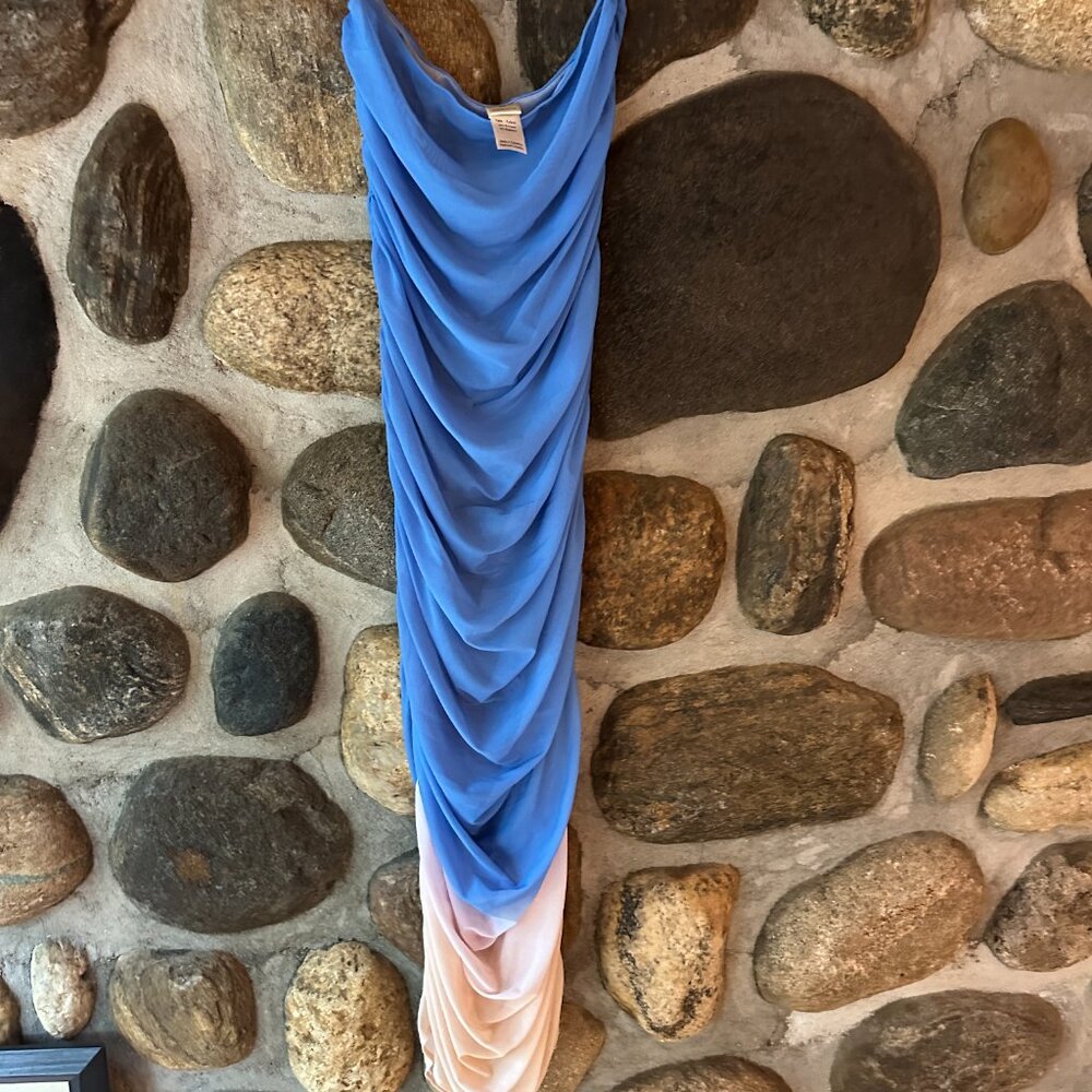 Baobab Bahia Maxi Pareo Islote Beach Mesh Coverup Swim Skirt M - Picture 5 of 8